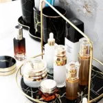 Round Tray For Perfume, Jewelry & Cosmetics Storage. - Image 4