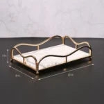 Cosmetics Tray, Rectangular Decorative Tray. - Image 4