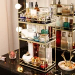 3 Layers Free Standing Shelf Makeup Organizer. - Image 2