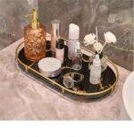Premium Design Marble Cover Tray for Cosmetics.