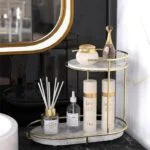 Luxury Design Free Standing Shelf 2 Tier Makeup Organizer. - Image 5