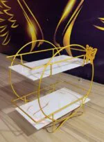 Aimaas Butterfly 2 Layers Cosmetics Organizer. - Image 5