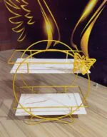 Aimaas Butterfly 2 Layers Cosmetics Organizer. - Image 6