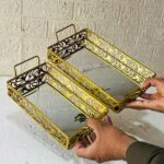 Set of 2 Luxury Decorative Trays - Image 6