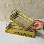 Set of 2 Luxury Decorative Trays - Image 4