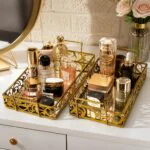 Set of 2 Luxury Decorative Trays - Image 3